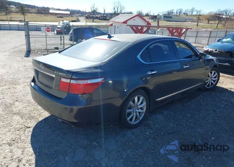 2007 Lexus Ls 460 L из США, поврежденный, VIN JTHGL46F675001254